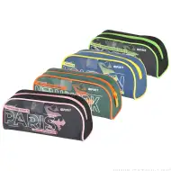 Spirit: Cities ovális tolltartó négyféle változatban 1 db 21x7x10cm