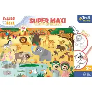 Treflik szafarin SuperMaxi kétoldalas 3 az 1-ben puzzle 24db-os
