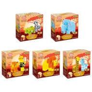 Safari bébi építőkocka szett többféle változatban - Wader