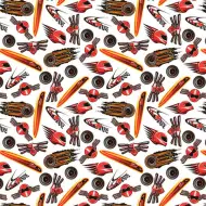 Lángoló száguldás csomagolópapír 100x70cm