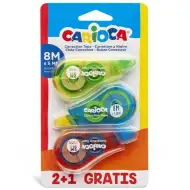 Carioca: Rolleres hibajavító szett 2+1db ajándék 8mx5mm