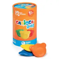 Maci formájú Baby Teddy 12 db-os zsírkréta szett - Carioca