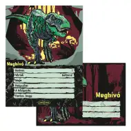 Ars Una: T-rex 10 db-os meghívó szett borítékkal