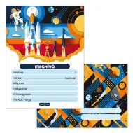 Ars Una: Gravity űrhajós 10 db-os meghívó szett borítékkal