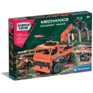 Science &amp; Play: Teherautó 10 az 1-ben építőjáték szett - Clementoni