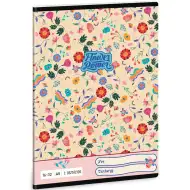 Ars Una: Flower Power virágmintás 2. osztályos vonalas füzet 32 lapos A/5