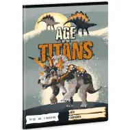 Ars Una: Age of Titans dinoszauruszos 3. osztályos vonalas füzet 32 lapos A/5