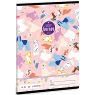 Ars Una: Doggy Friends - kutyusos 3. osztályos vonalas füzet 32 lapos A/5