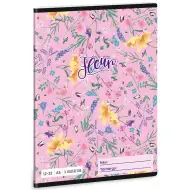 Ars Una: Fleur virágos 3.osztályos vonalas füzet A/5