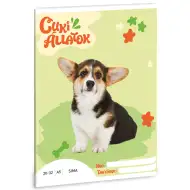 Ars Una: Cuki állatok - Welsh Corgi sima füzet A/5