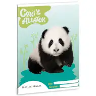 Ars Una: Cuki állatok - Panda vonalas füzet A/5