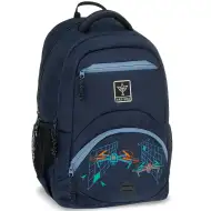 Ars Una: Airborne sötétkék ergonomikus iskolatáska, hátizsák 33x45x24cm