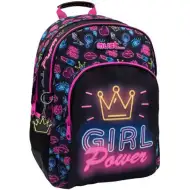 Must... Girl Power iskolatáska, hátizsák 33x16x45cm