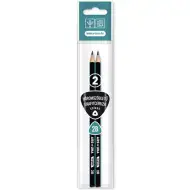 Ars Una: Háromszögletű csíkos 2B grafitceruza csomag 2db-os