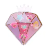 Édességek gyűrű szett többféle változatban gyémántalakú dobozban 1db