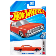 Hot Wheels: '64 Lincoln Continental narancssárga kisautó 1/64 - Mattel