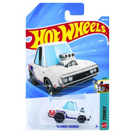 Hot Wheels: '70 Dodge Charger fehér kisautó 1/64 - Mattel