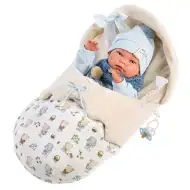 Llorens: Nico újszülött 40cm-es baba pólyában