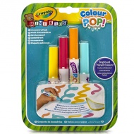 Crayola:  Colour Pops irka-firka utántöltő filctoll szett 4db-os
