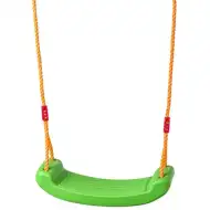 Műanyag hinta zöld színben - Woodyland