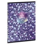 Ars Una: Wonderland Ghost Blue vonalas füzet A/5 40lapos