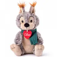 Hubert mókus plüss figura 24cm - Lumpin