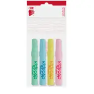ICO: Videotip Pasztell színű szövegkiemelő szett 4db