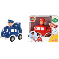 ABC Nyomd és megy kisautó 2 változatban - Simba Toys