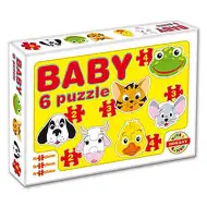 Baby Puzzle háziállatok - D-Toys
