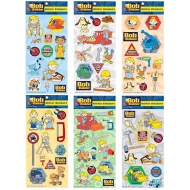 Bob a mester csillámos matrica