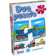 DUO Puzzle munkagépekkel - D-Toys