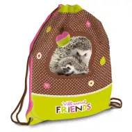 Erdő állatai - Sünis tornazsák sportzsák