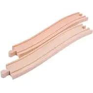 Fa emelkedő vasúti sín kiegészítő 2db