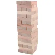 Fa torony ügyességi építőjáték