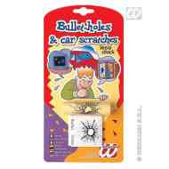 Golyó nyomok és üveg törés matrica szett