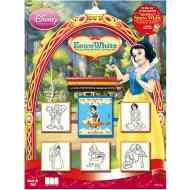 Hófehérke 5db-os nyomdaszett színes ceruzákkal