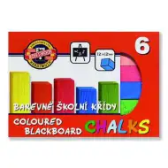 ICO: KOH-I-NOOR 6db-os színes aszfaltkréta szett