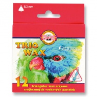 ICO: Háromszög akvarell viaszkréta 8,2mm
