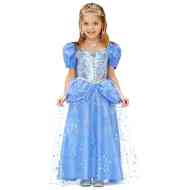 Kék mesebeli hercegnő jelmez gyerekeknek L méret