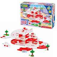 Kid Cars 3D Mentő állomás 4,8m-es pályahosszal - Wader