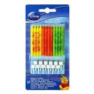 Micimackó születésnapi gyertya 12db