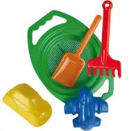 Nagy szitás homokozó szett - D-Toys