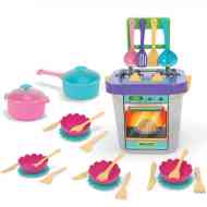 Party World - konyha szett 31 részes pasztell színben - Wader