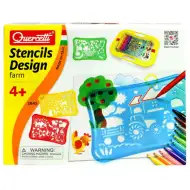 Quercetti: Rajzoló sablon szett Farm