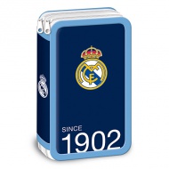 Real Madrid kék emeletes tolltartó