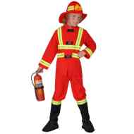 Tűzoltó jelmez 128-as méret