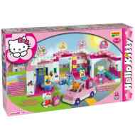 Unico: Hello Kitty Bevásárlóközpont építőkocka szett 140db-os