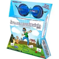 A Fejjel lefelé kihívás játék a szabadban társasjáték