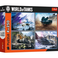 A nagy tankcsata 4x250db-os puzzle - Trefl