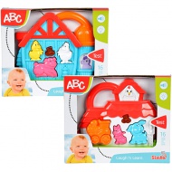 ABC Állatos zenélő játék fénnyel 2 változatban - Simba Toys